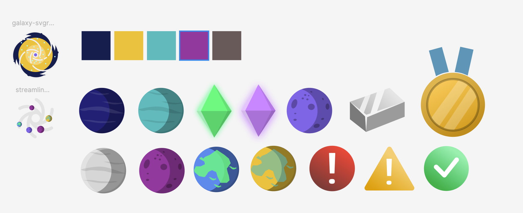 Icons Galactica